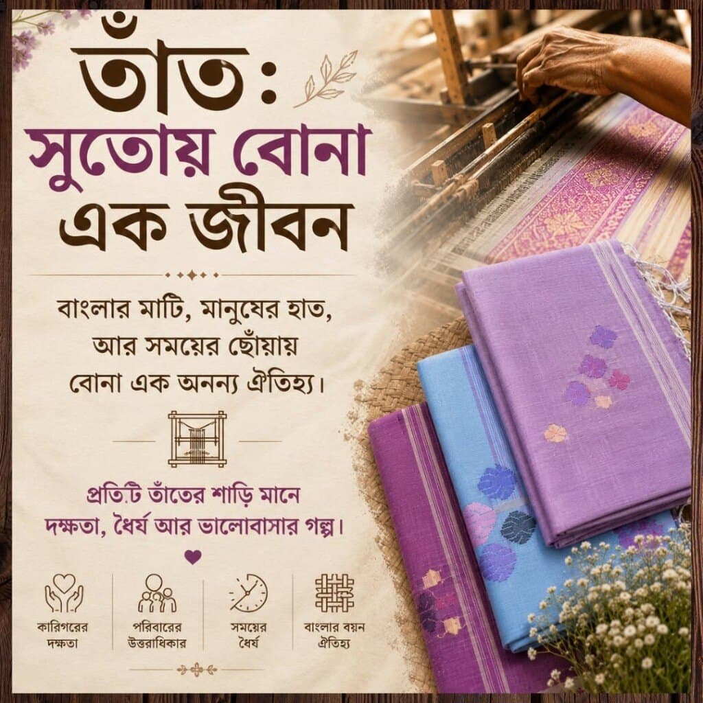তাঁত: সুতোয় বোনা এক জীবন