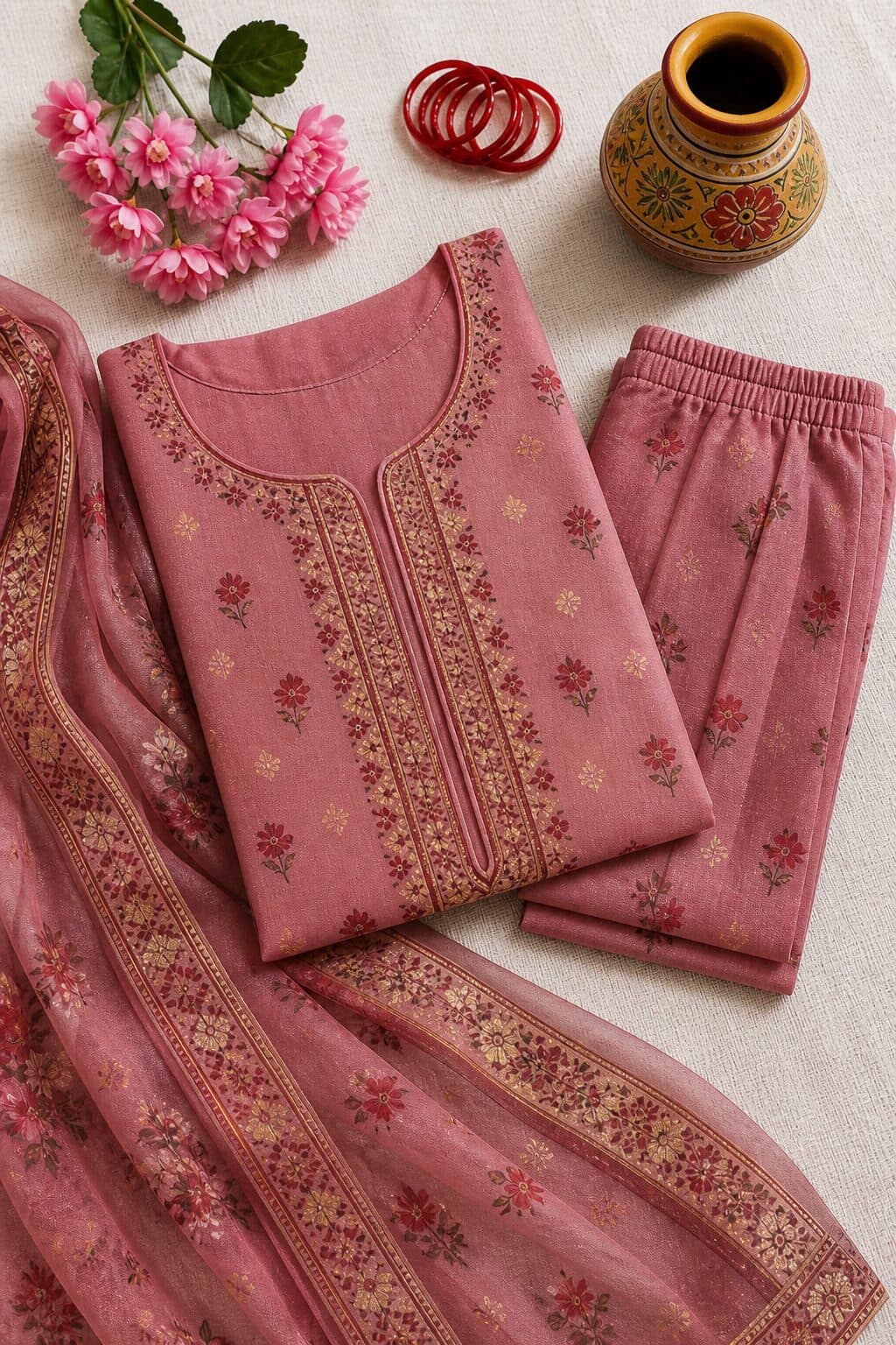 Printed Salwar-kameez