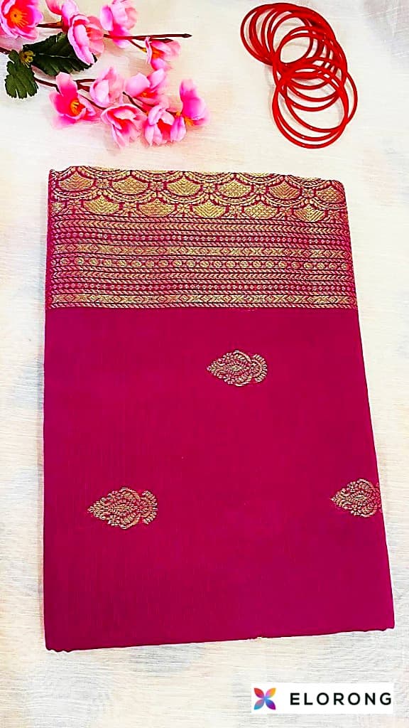 Magenta Cotton Katan